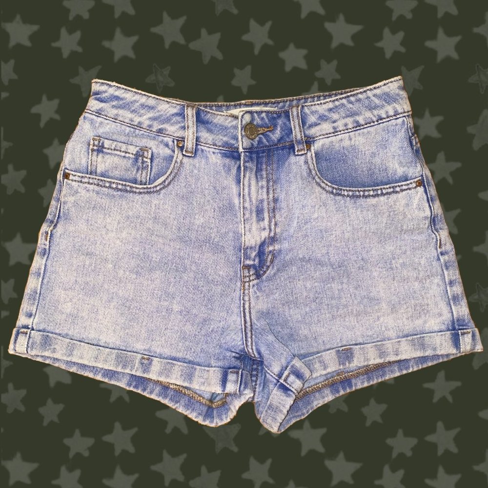 PACSUN HIGH RISE MOM SHORTS - Picture 2 of 4
